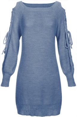 Dámsky svetr kardigan 113ART modrý