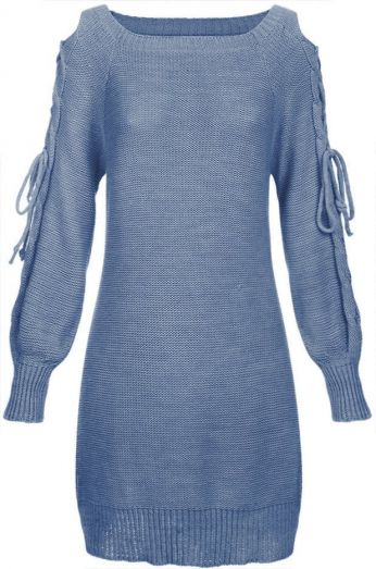 Dámsky svetr kardigan 113ART modrý