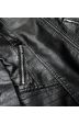 Dámská koženková bunda MODA17 černá