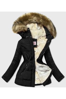Dámská oboustranná zimní bunda MODA560 černá