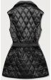 Dámská prošívaná vesta MODA221 černá