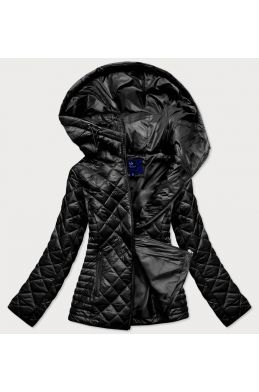 Prošívaná dámská podzimní bunda modály-01 černá