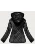 Prošívaná dámská podzimní bunda modály-01 černá