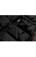 Dámská oboustranná zimní bunda MODAW556 černo-hnědá