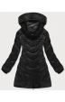 Dámská zimní bunda s kapucí MODA1306 černá