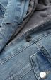 Dámska jeansová bunda MODA9588 modro-šedá