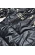 Dámská bunda s potiskem MODA7769 černá