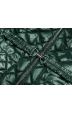 Prošívaná dámská jarní bunda s páskem MODA2208 zelená