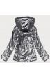 Dámská oboustranná zimní bunda MODA9795 šedá