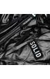 Lesklá dámská prošívaná jarní bunda MODA8015BIG černá 