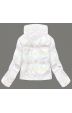 Dámská duhová přechodná bunda MODAG3 perlově bílá