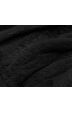 Krátká dámská kožešinová bunda MODA8050 černá