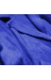 Dlouhý vlněný dámský kabát alpaka MODA7108 modrý