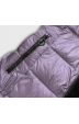 Oboustranná zimní bunda MODA8053 fialová