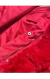 Dámská zimní bunda parka MODA762 červená 