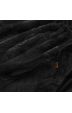 Dámská kožešinová bunda MODA8049 černá