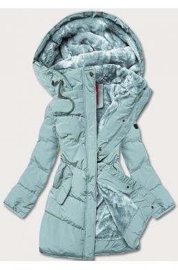 Prošívaná dámská zimní bunda MODA963 mátová