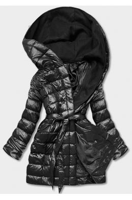 Dámská prošívaná zimní bunda L22-9862 černá