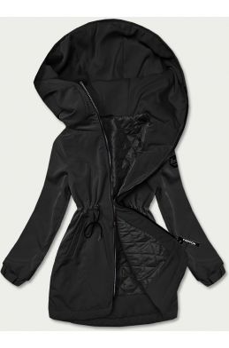 Dámská bunda parka s kapucí MODA8121 černá