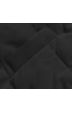 Dlouhá dámská oboustranná vesta MODA8137 černá-khaki