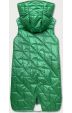 Dámská prošívaná vesta MODA8127 zelená