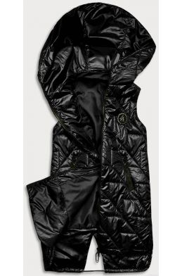 Dámská prošívaná vesta MODA8127 černá