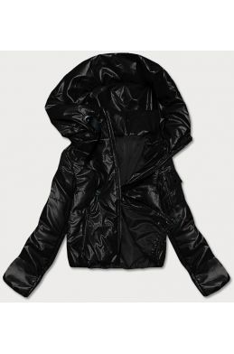 Krátká dámská jarní bunda MODA8138 černá