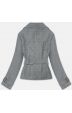 Dámský krátký kabát MODAS09 šedý