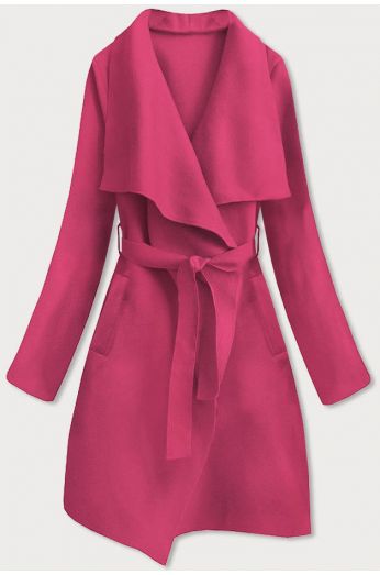 Dámský kabát MODA747 růžový