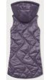 Dámská vesta s kapucí MODA0130BIG fialová