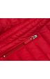 Dámská prošívaná jarní bunda MODA0123 červená