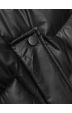 Dámská vesta s kapuní MODA8171 černá