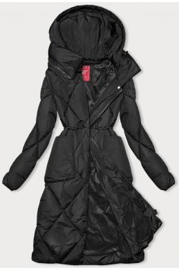 Dámská zimní bunda s límcem MODA3021 černá