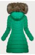 Dámská zimní bunda MODA3032 zelena