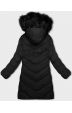 Dámská zimní bunda s kapucí MODAM732 černá