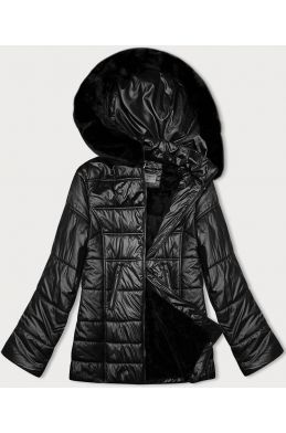 Prošívaná dámská zimní bunda S'west MODA8183BIG černá