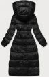 Dlouhá dámská zimní bunda MODA9090 černá