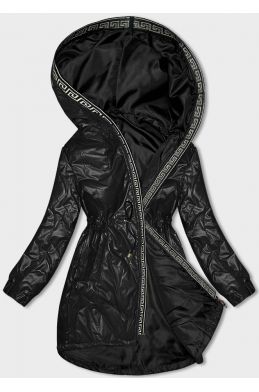 Dámská jarní bunda s ozdobným prošíváním S'West MODA8146 černá