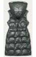Dámska vesta s kapucňou MODA8173BIG khaki