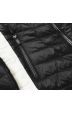 Dámská dvoubarevná bunda MODA318 černá-ecru