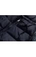 Dámská oboustranná zimní bunda MODAW556 tmavěmodro-šedá