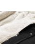 Dámská zimní bunda MODA629BIG černá-ecru
