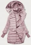 Dámská zimní bunda MODA6637 růžová XL