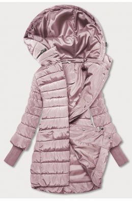 Dámská zimní bunda MODA6637 růžová