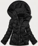 Krátká dámská zimní bunda MODAM725 černá L