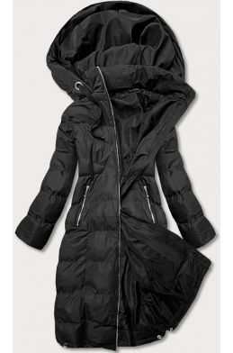 Delší dámská zimní bunda MODAM736 černá