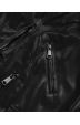 Dámská koženková bunda - vesta MODA2050 černá