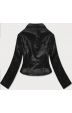 Dámská koženková bunda - vesta MODA2050 černá