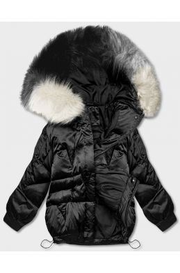 Dámská zimní bunda oversize H-1109 černá