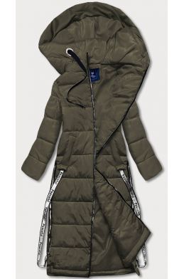 Dámská zimní bunda MODA3038 khaki